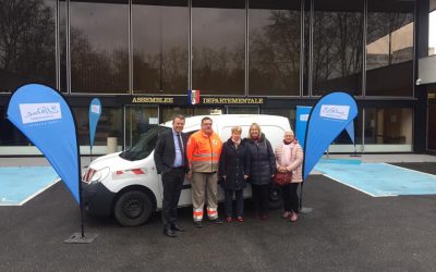 Nouveau véhicule pour la Croix-Rouge en Essonne